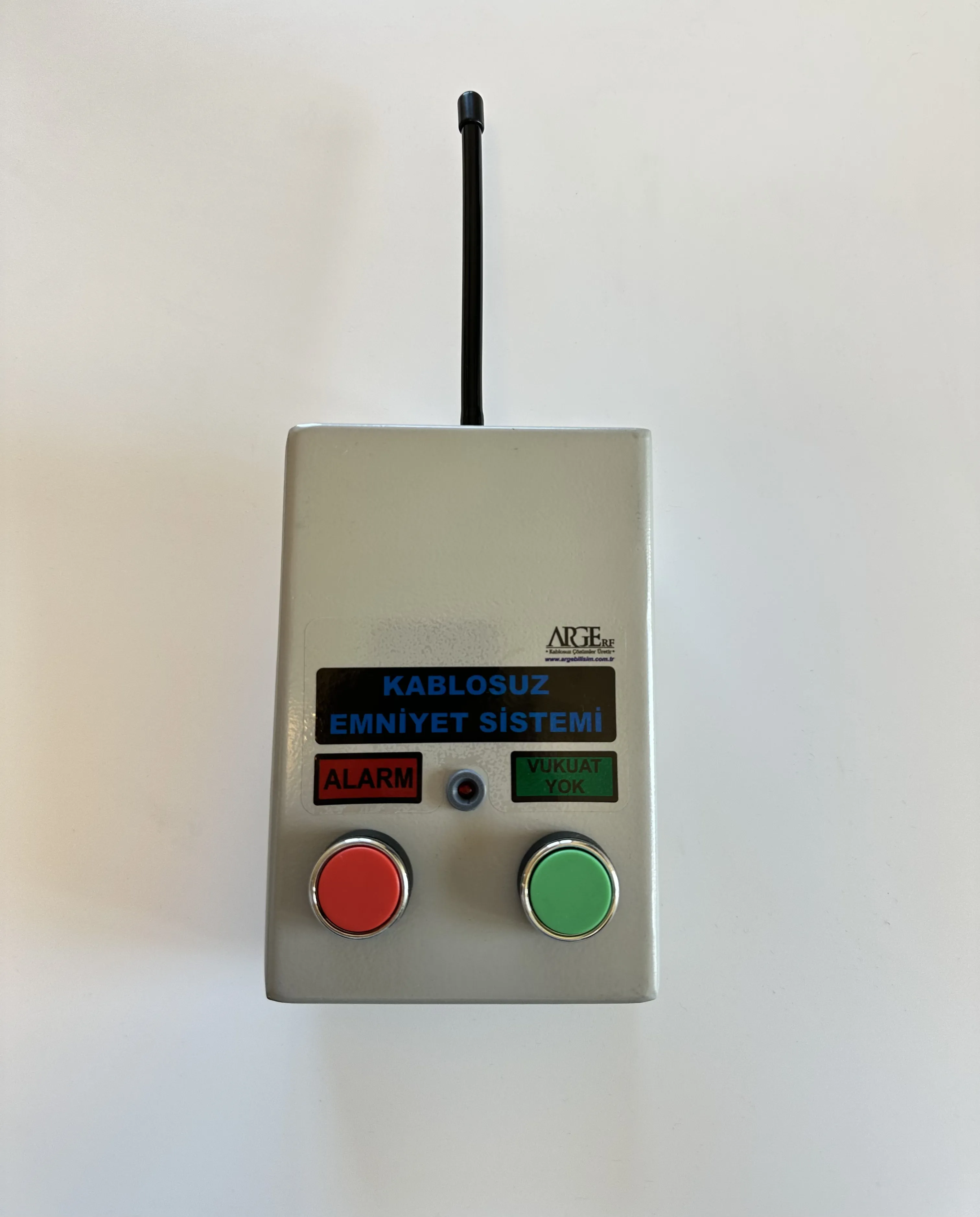 Kablosuz Acil Durum Butonu Alarm - Vukuat Yok Kablosuz Acil Durum Butonu Alarm - Vukuat Yok