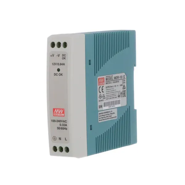 MDR-10-12, 12VDC 0.84A MDR-10-12, 12VDC 0.84A
