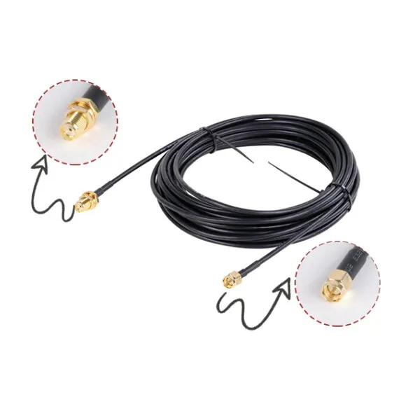 15 Metre CFD200(LMR200) Low Loss SMA Uzatma Kablosu 15 Metre CFD200(LMR200) Low Loss SMA Uzatma Kablosu