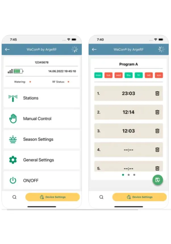 1 istasyonlu Pilli Sulama Cihazı