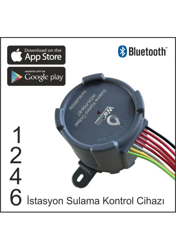 1 istasyonlu Pilli Sulama Cihazı