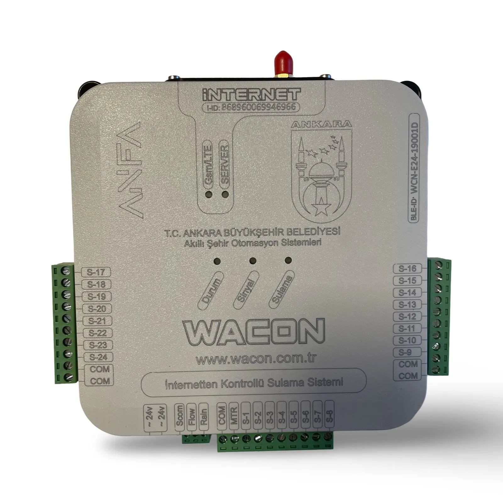 WCN-E24 24v AC Akıllı Sulama Cihazı